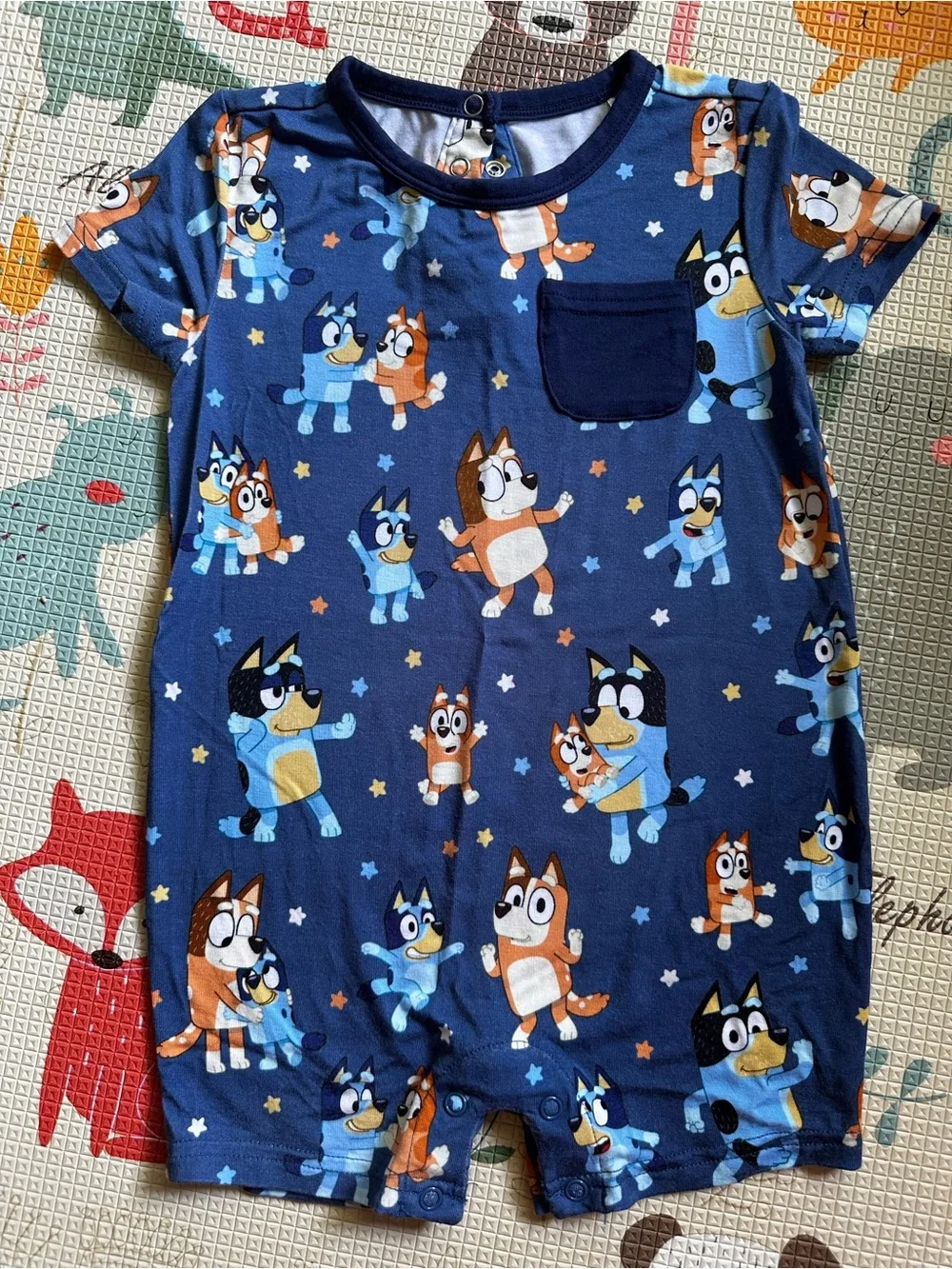 Little Sleepies Bluey Romper